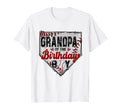 Grandpa Birthday Baseball Lover Family T-Shirt - Trendy Graphic Unisex - T-Shirt, Sweatshirt, Hoodie