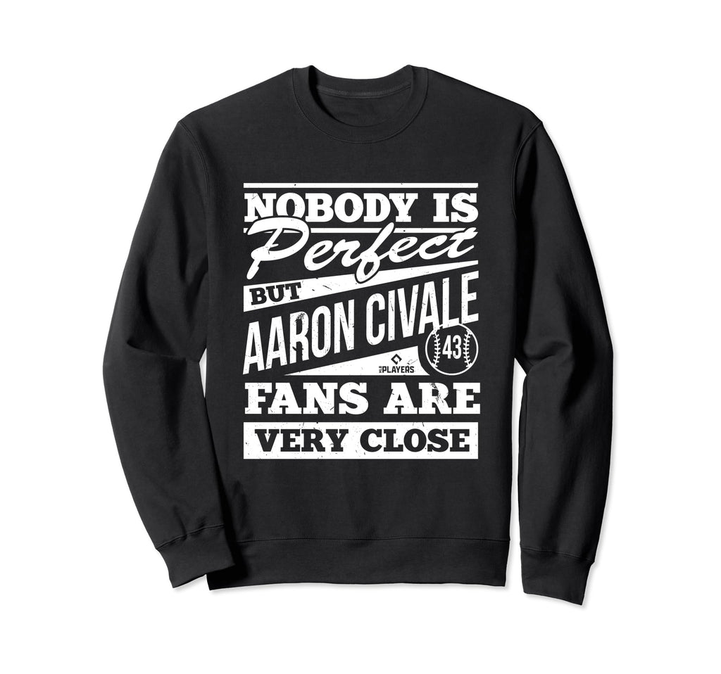 Nobody Is Aaron Civale Funny Sweatshirt - Graphic Print for Adults - T-Shirt, Sweatshirt, Hoodie