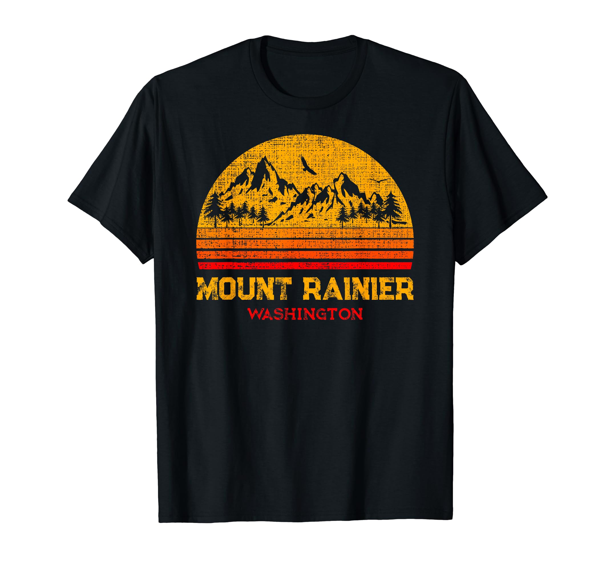 Mount Rainier Mt Rainier T-Shirt - Fun Novelty Design for Adults - T-Shirt, Sweatshirt, Hoodie