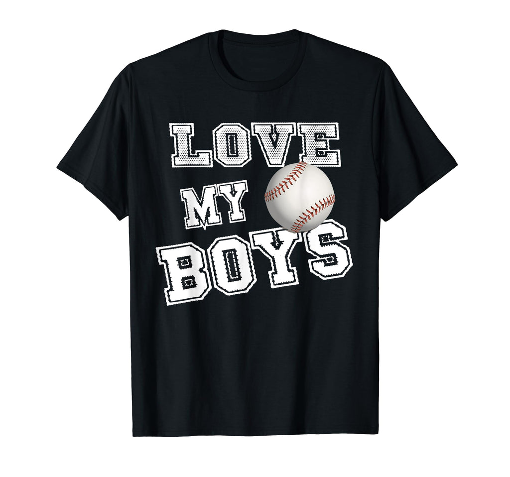 Baseball Mom Art Love My Baseball Moms T-Shirt - Streetwear Style Men Women - T-Shirt, Sweatshirt, Hoodie
