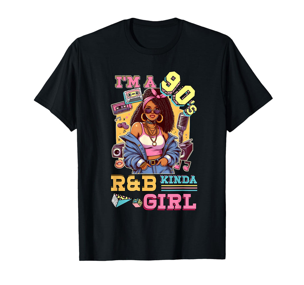 Im 90S Kinda Rnb Hip Hop Soul Music T-Shirt - Aesthetic Graphic for Adults - T-Shirt, Sweatshirt, Hoodie