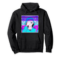 Anime Vaporwave Aesthetic Glitch Hoodie - Trendy Graphic Unisex - T-Shirt, Sweatshirt, Hoodie