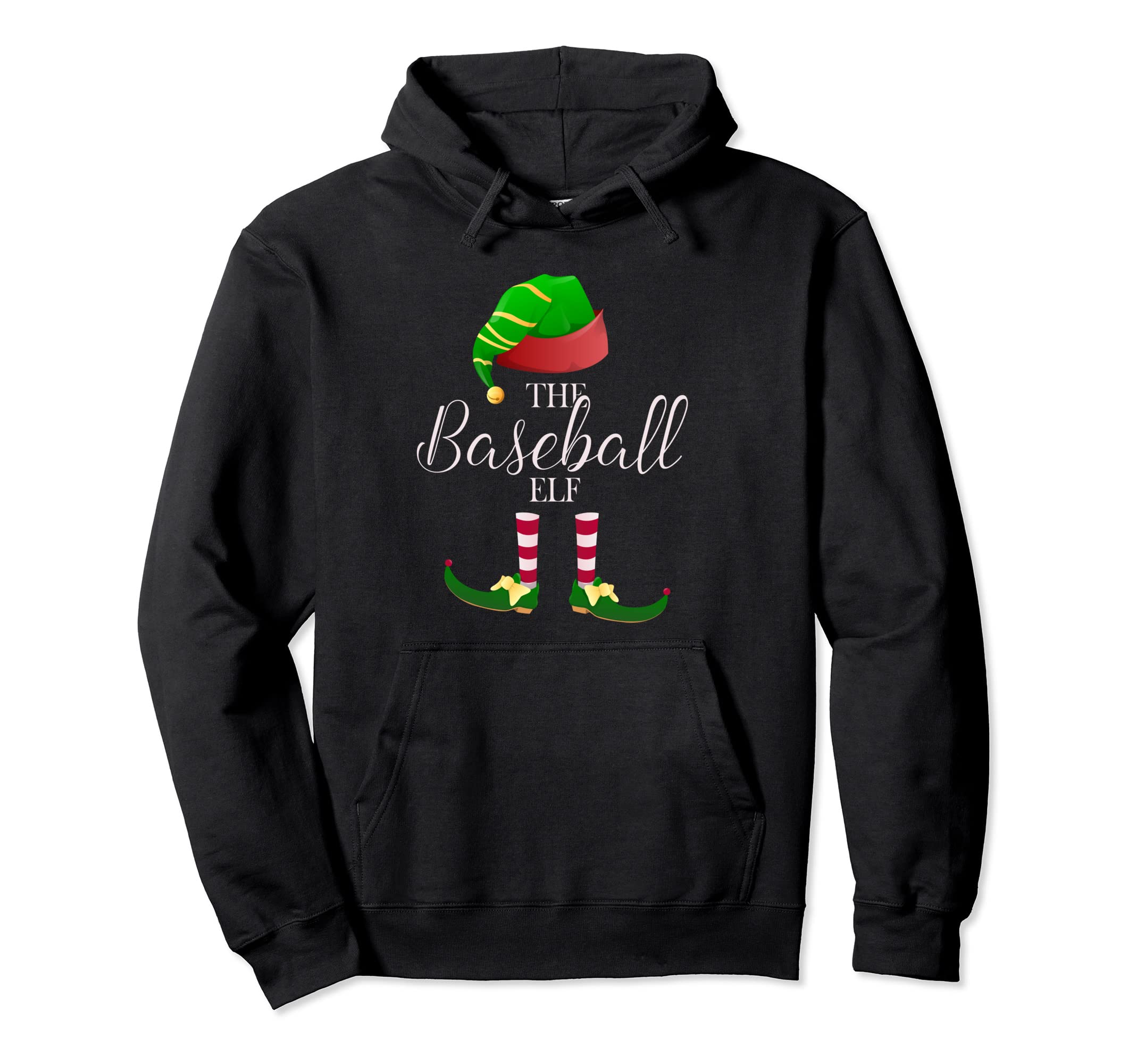 Baseball Elf Funny Family Hoodie - Streetwear Style Men Women - T-Shirt, Sweatshirt, Hoodie
