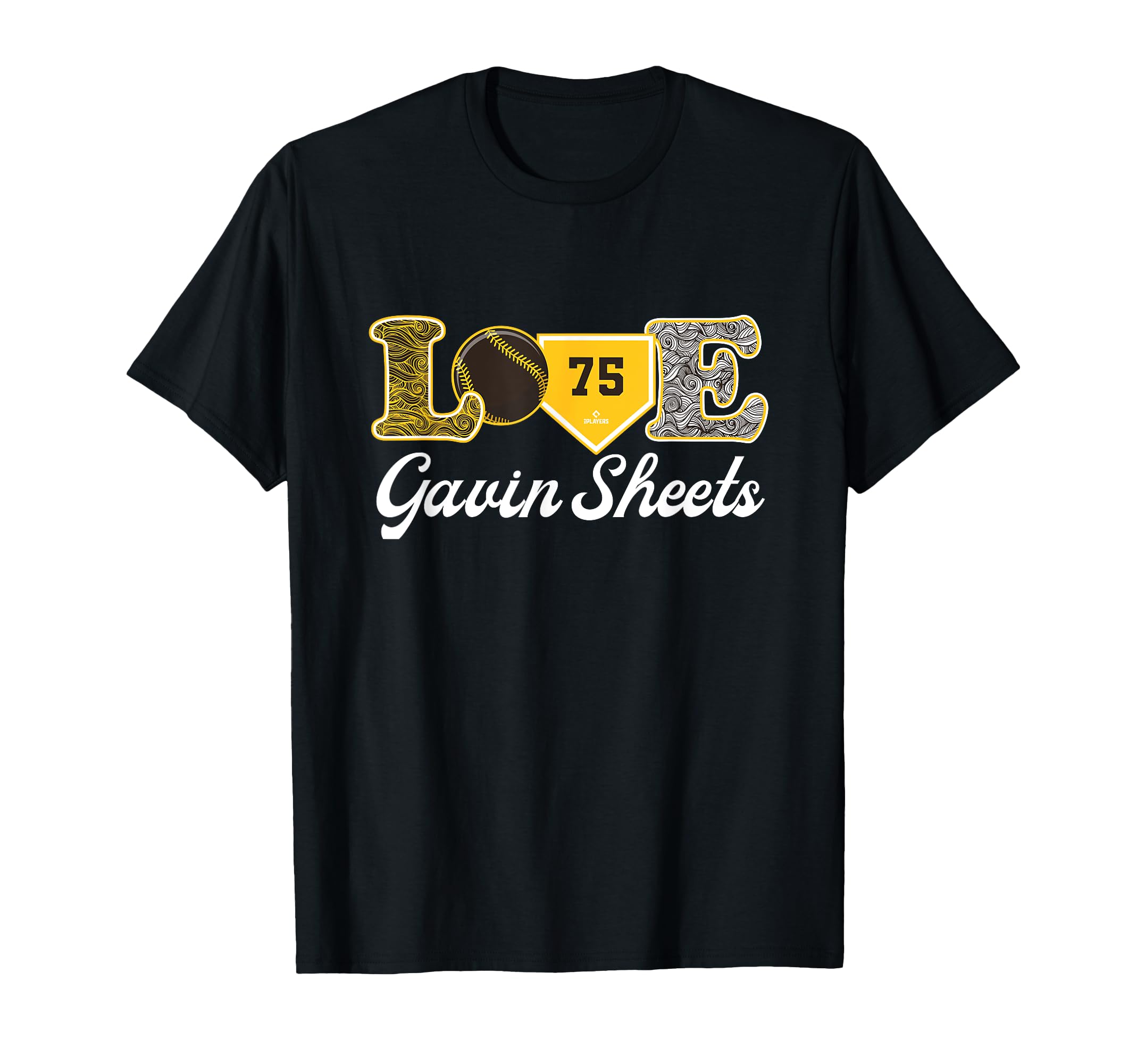 Love Gavin Sheets San Diego Baseball T-Shirt - Graphic Print Men Women - T-Shirt, Sweatshirt, Hoodie