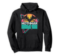 Vaporwave Aesthetic Mothman Hoodie - Minimalist Print for Adults - T-Shirt, Sweatshirt, Hoodie