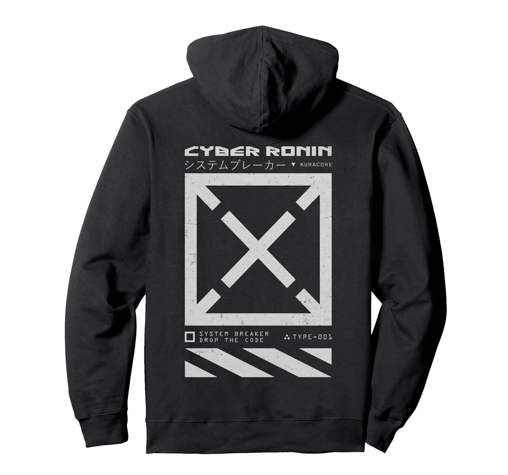 Back Japanese Streetwear Y2K Techwear Hoodie - Unique Graphic Men Women - T-Shirt, Sweatshirt, Hoodie