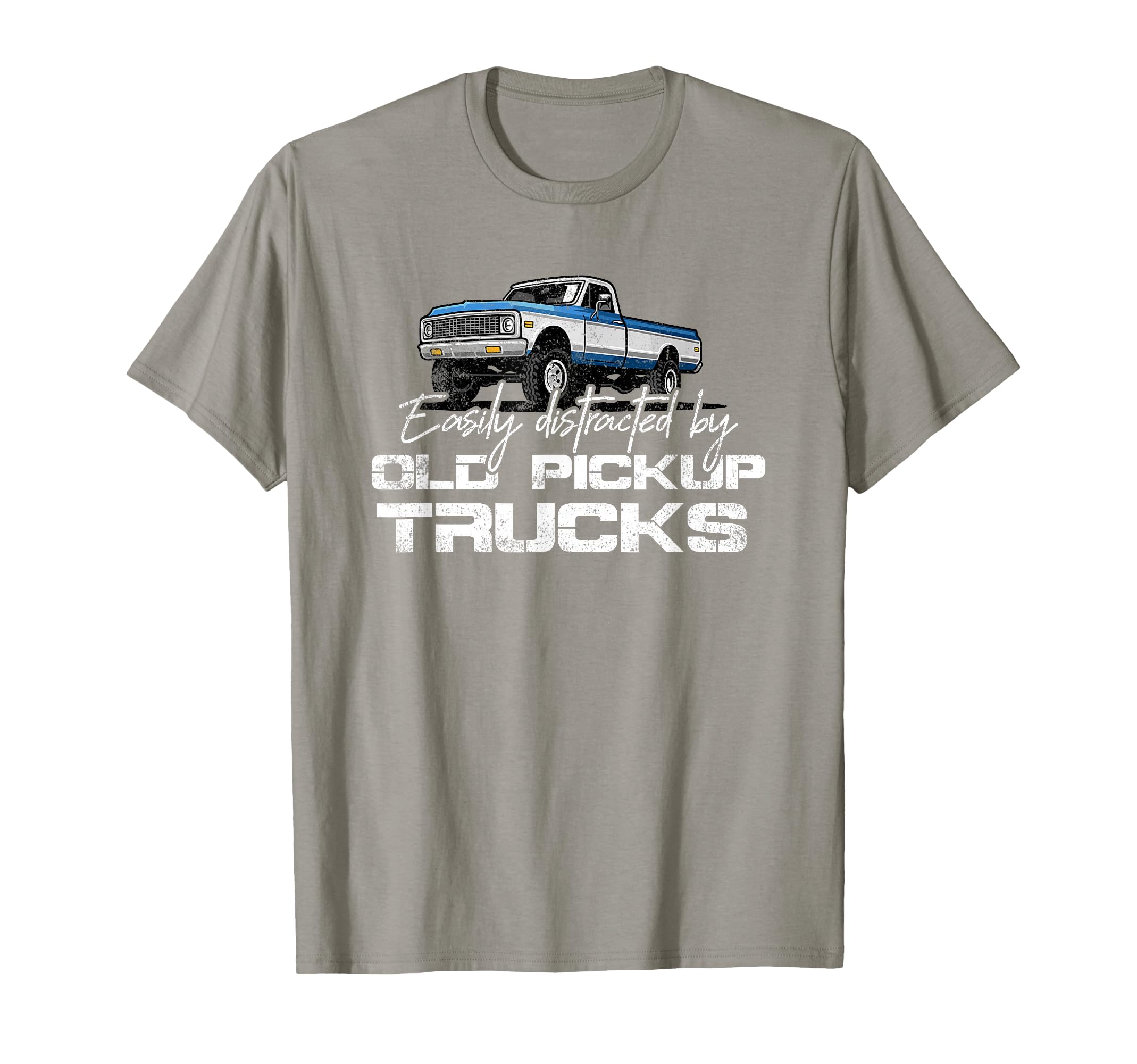 Easily Distracted Old Pickup Trucks T-Shirt - Streetwear Style Unisex - T-Shirt, Sweatshirt, Hoodie
