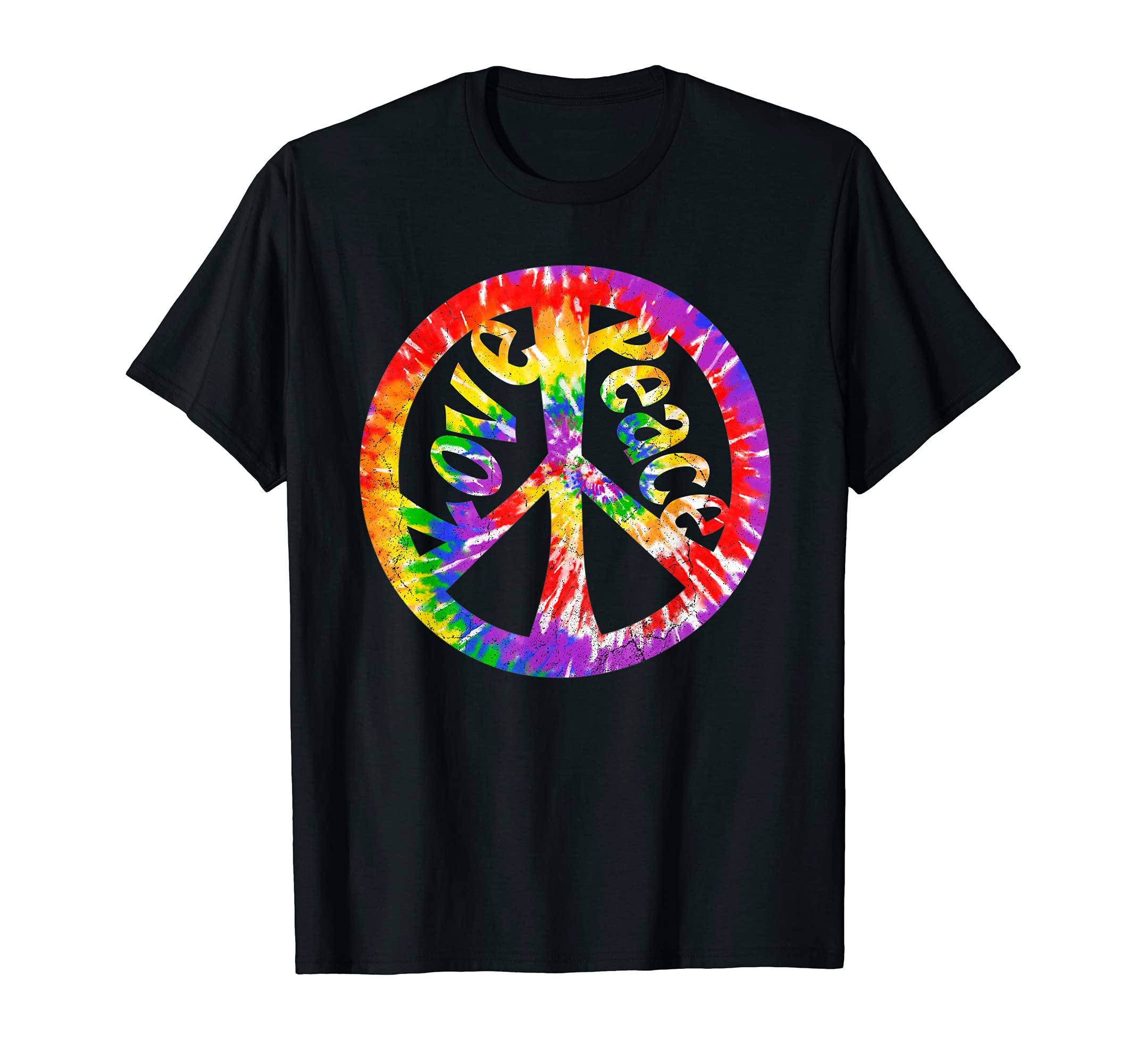 60S 70S Psychedelic Hippie Tie Dye T-Shirt - Fun Novelty Design Men Women - T-Shirt, Sweatshirt, Hoodie