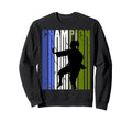 Blue Green Karate Birthday Sweatshirt - Fun Novelty Design Men Women - T-Shirt, Sweatshirt, Hoodie