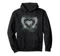 Aesthetic Y2K Fairy Wings Heart Hoodie - Casual Everyday Wear for Adults - T-Shirt, Sweatshirt, Hoodie