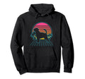 Brussels Griffon 80S Vaporwave Hoodie - Casual Everyday Wear Unisex - T-Shirt, Sweatshirt, Hoodie