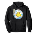 Surfing Rubber Duck Japanese Waves Hoodie - Aesthetic Graphic for Adults - T-Shirt, Sweatshirt, Hoodie