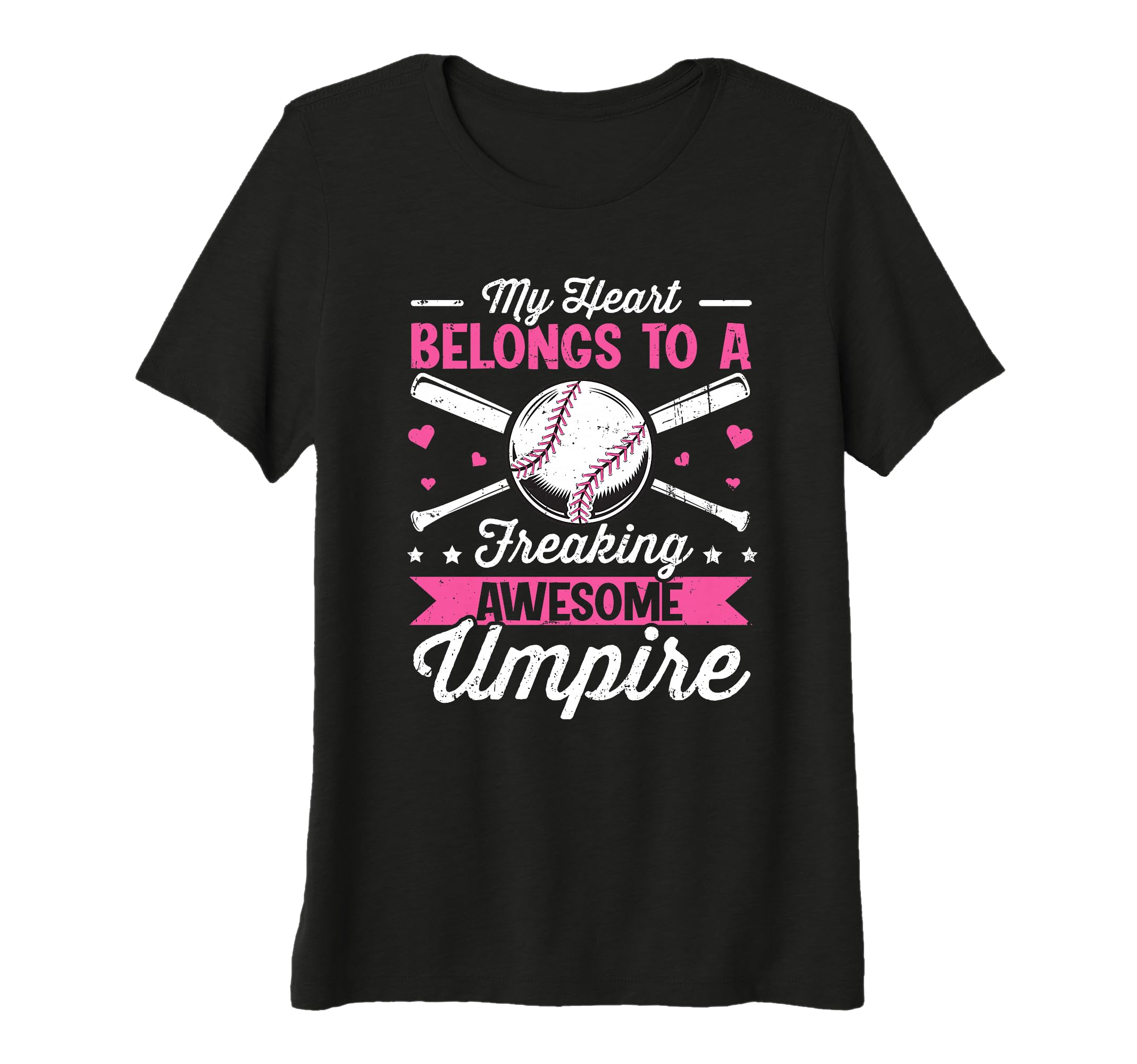 Womens Umpire Funny Baseball Umpires Wife T-Shirt - Trendy Graphic Unisex - T-Shirt, Sweatshirt, Hoodie