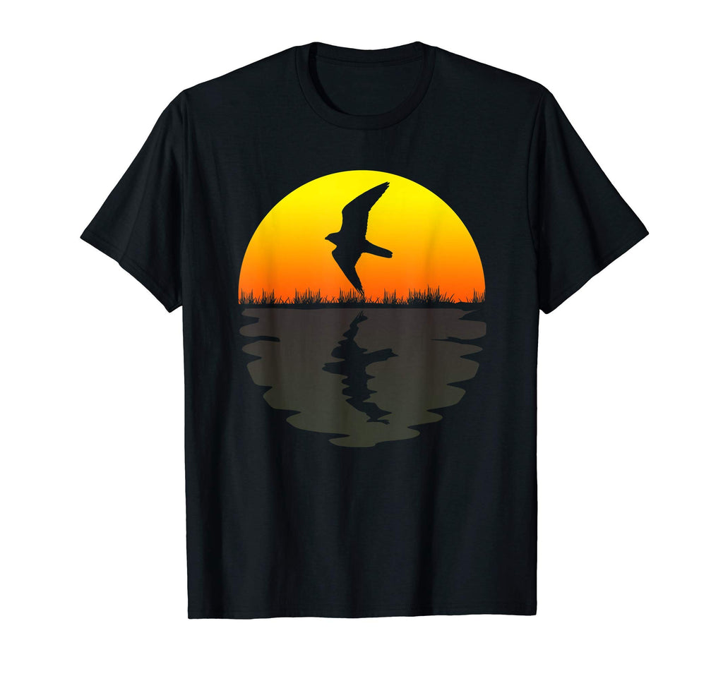 Peregrine Falcon Sunset Peregrine T-Shirt - Minimalist Print for Adults - T-Shirt, Sweatshirt, Hoodie