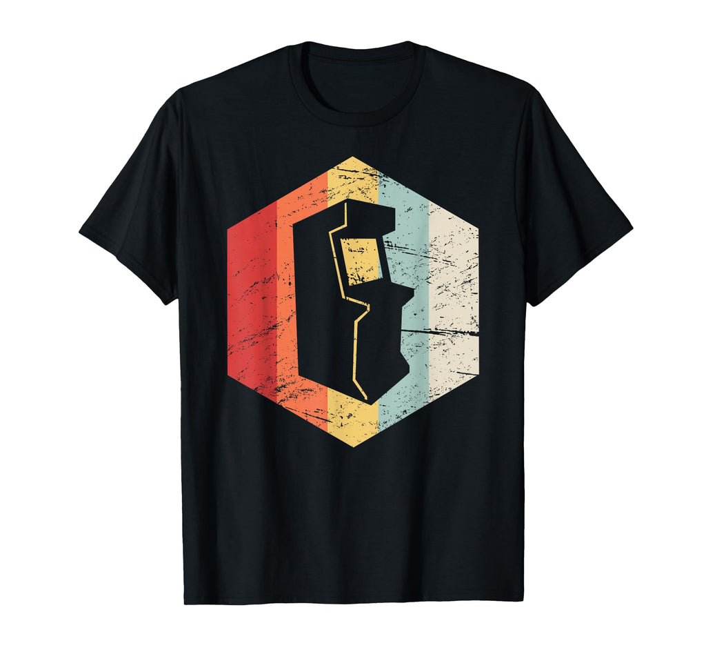 80S Arcade T-Shirt - Custom Art Print Unisex - T-Shirt, Sweatshirt, Hoodie