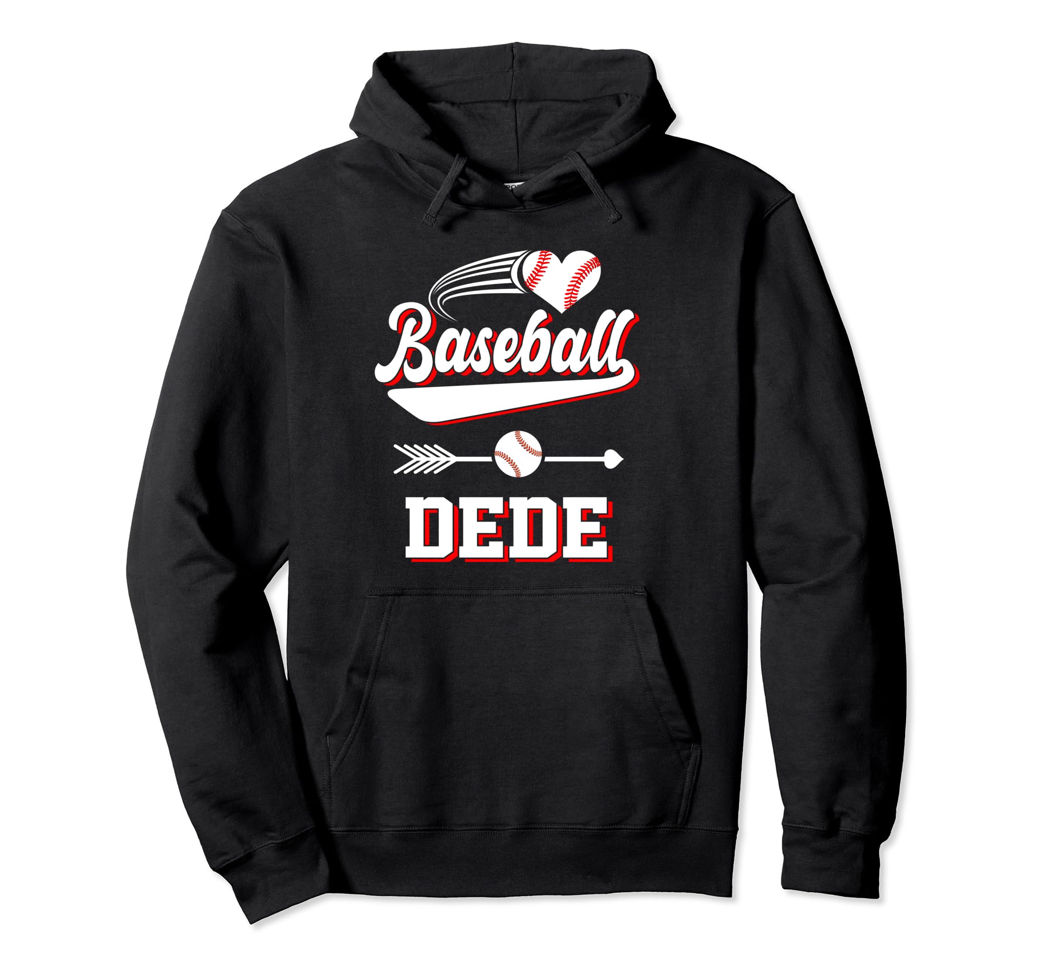 Baseball Dede Baseball Player Arrow Family Hoodie - Custom Art Print Unisex - T-Shirt, Sweatshirt, Hoodie