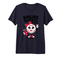Boujee Baseball Mama Fun Tri Blend T-Shirt - Casual Everyday Wear Men Women - T-Shirt, Sweatshirt, Hoodie
