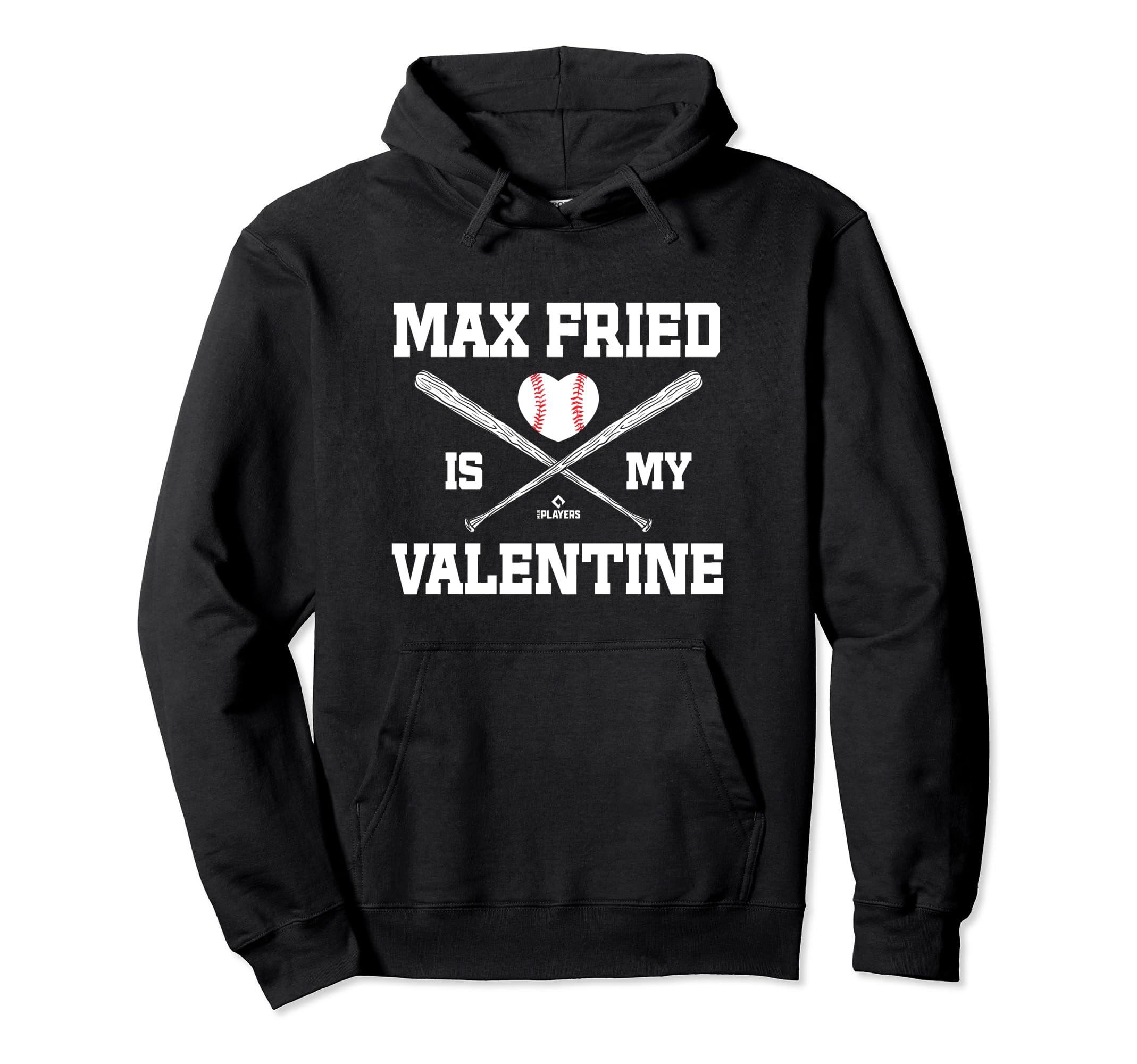 Max Fried Is My Valentines Day Hoodie - Minimalist Print for Adults - T-Shirt, Sweatshirt, Hoodie