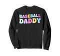 Groovy Daddy Baseball Family Matching Sweatshirt - Minimalist Print Unisex - T-Shirt, Sweatshirt, Hoodie