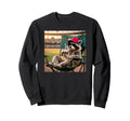 Baseball Mom Raccoon Lover Sweatshirt - Streetwear Style for Adults - T-Shirt, Sweatshirt, Hoodie