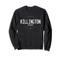 Killington Vermont Distressed Ski Sweatshirt - Minimalist Print Men Women - T-Shirt, Sweatshirt, Hoodie