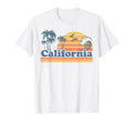 California Vacation Sunset Cali 70S T-Shirt - Streetwear Style for Adults - T-Shirt, Sweatshirt, Hoodie