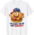 Funny Burger Meme Men Women Boys Girls Kids - Adult & Kids T-Shirts, Sweatshirts & Hoodies apparel design preview 1