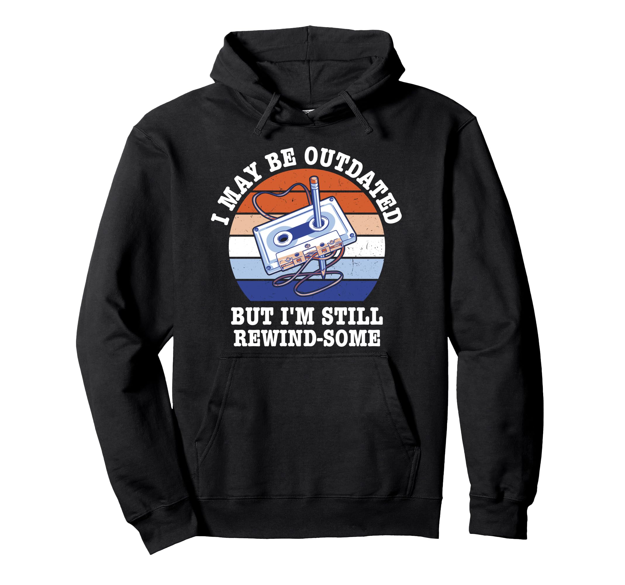 Music Lover Cassette Tape 80S 90S Hoodie - Minimalist Print Men Women - T-Shirt, Sweatshirt, Hoodie