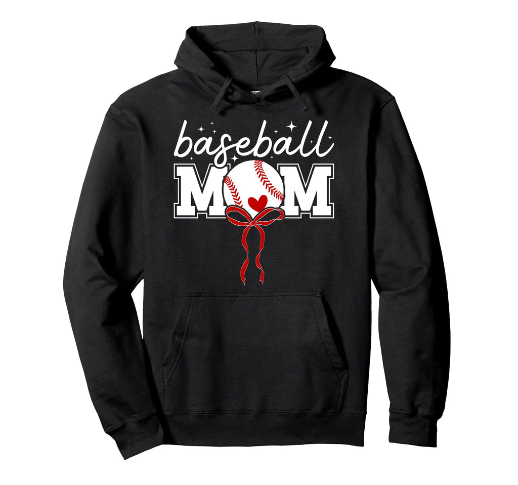 Baseball Mom Baseball Player Mom Hoodie - Casual Everyday Wear for Adults - T-Shirt, Sweatshirt, Hoodie