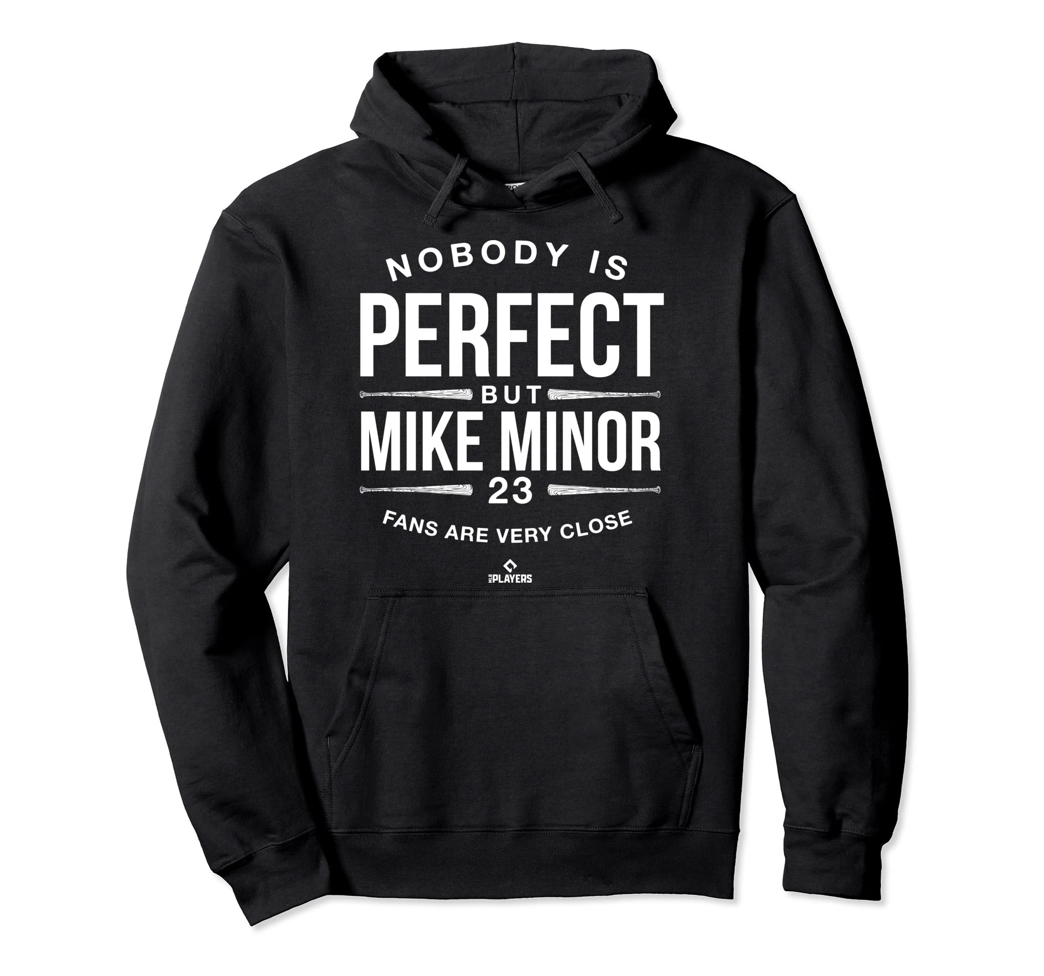 Nobody Is Mlbpa Mike Minor Baseball Hoodie - Streetwear Style Men Women - T-Shirt, Sweatshirt, Hoodie