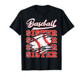 Baseball Sister Sport Lover Stepsist T-Shirt - Graphic Print for Adults - T-Shirt, Sweatshirt, Hoodie