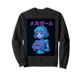 Vaporwave Anime Cassette Tape Sweatshirt - Custom Art Print Unisex - T-Shirt, Sweatshirt, Hoodie