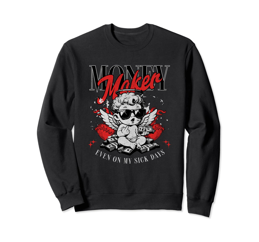 Gangster Hiphop Old School Hip Hop Sweatshirt - Minimalist Print Unisex - T-Shirt, Sweatshirt, Hoodie