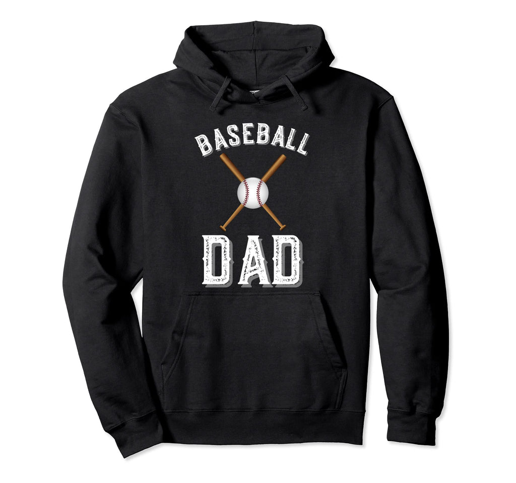Baseball Dad Funny Fathers Day Gift Hoodie - Streetwear Style Men Women - T-Shirt, Sweatshirt, Hoodie