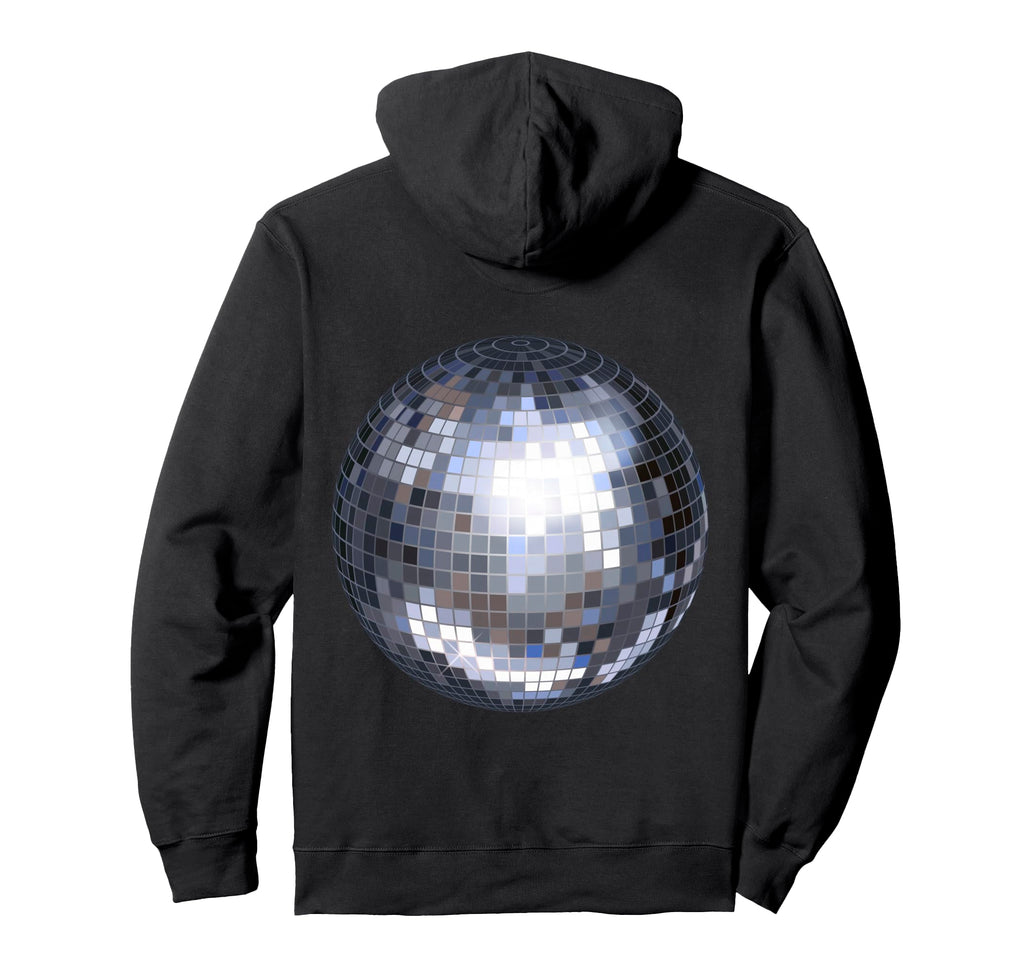 Aesthetic Disco Mirror Ball Trend Hoodie - Graphic Print Men Women - T-Shirt, Sweatshirt, Hoodie