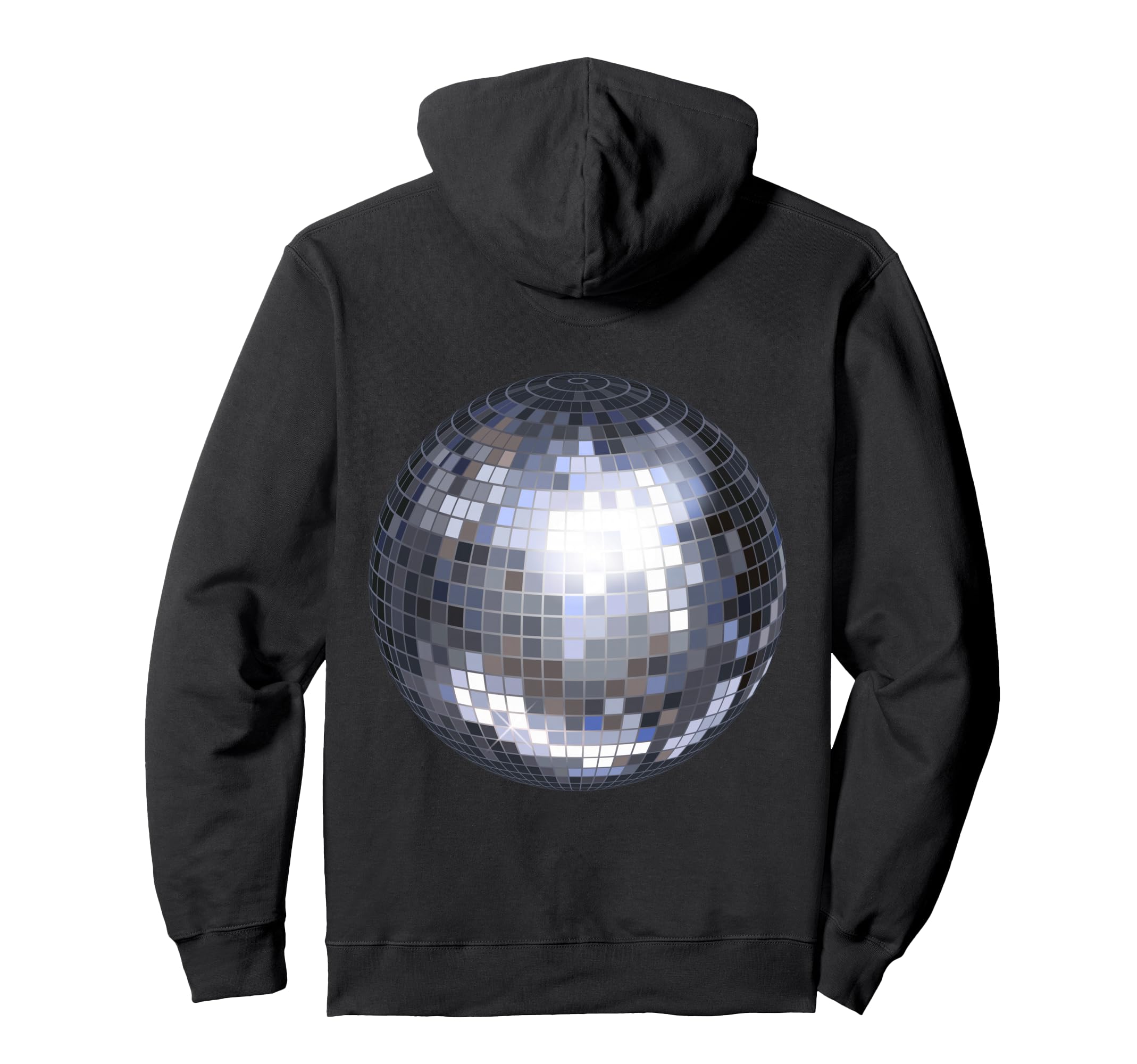 Aesthetic Disco Mirror Ball Trend Hoodie - Graphic Print Men Women - T-Shirt, Sweatshirt, Hoodie