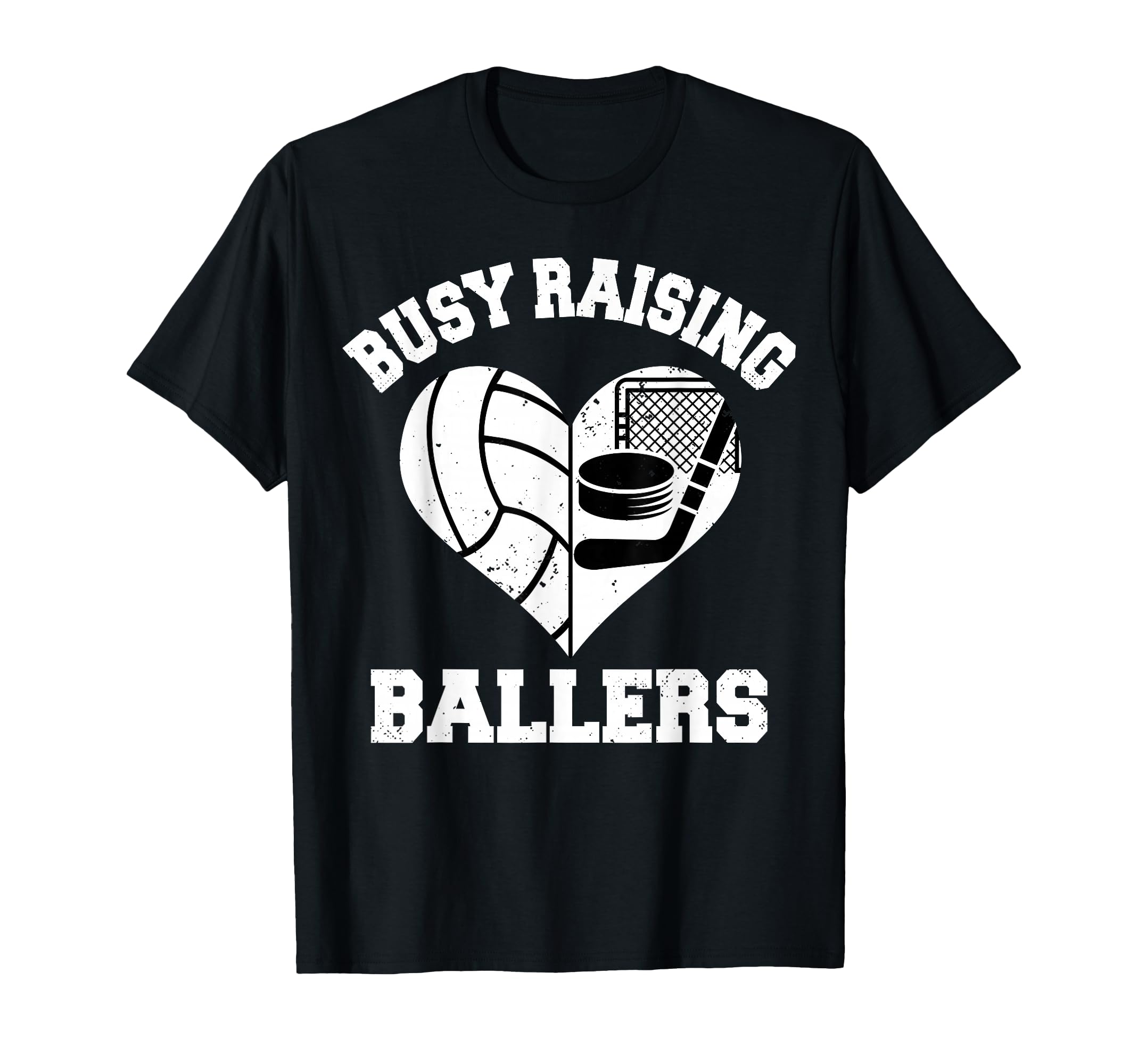 Busy Raising Ballers Volleyball T-Shirt - Aesthetic Graphic Men Women - T-Shirt, Sweatshirt, Hoodie