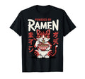 Funny Cat Ramen Powered Ramen Japanese T-Shirt - Novelty Apparel Men Women - T-Shirt, Sweatshirt, Hoodie