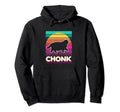 Funny Chonk Scale Cat Sunset Hoodie - Casual Everyday Wear for Adults - T-Shirt, Sweatshirt, Hoodie
