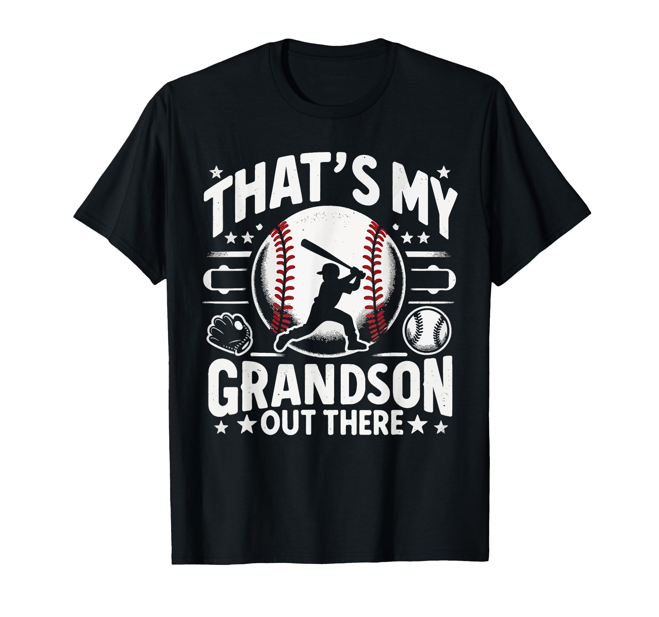 Baseball Grandpa Grandfather Gramps T-Shirt - Unique Graphic for Adults - T-Shirt, Sweatshirt, Hoodie
