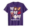 Baseball Aunt Coquette Bow Nephew T-Shirt - Casual Everyday Wear Men Women - T-Shirt, Sweatshirt, Hoodie