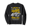 Race Car Distressed Sweatshirt - Fun Novelty Design Men Women - T-Shirt, Sweatshirt, Hoodie