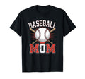 Baseball Mom Proud Baseball T-Shirt - Fun Novelty Design for Adults - T-Shirt, Sweatshirt, Hoodie