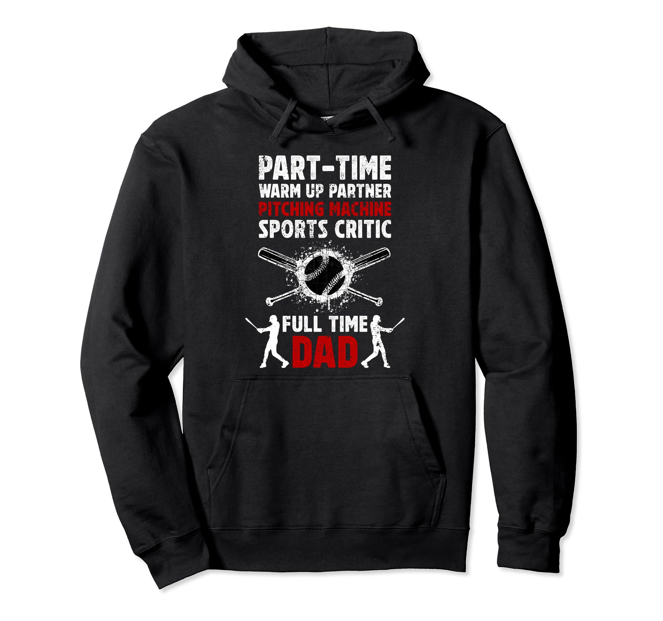 Baseball Dad Definition Dad Baseball Hoodie - Novelty Apparel Men Women - T-Shirt, Sweatshirt, Hoodie
