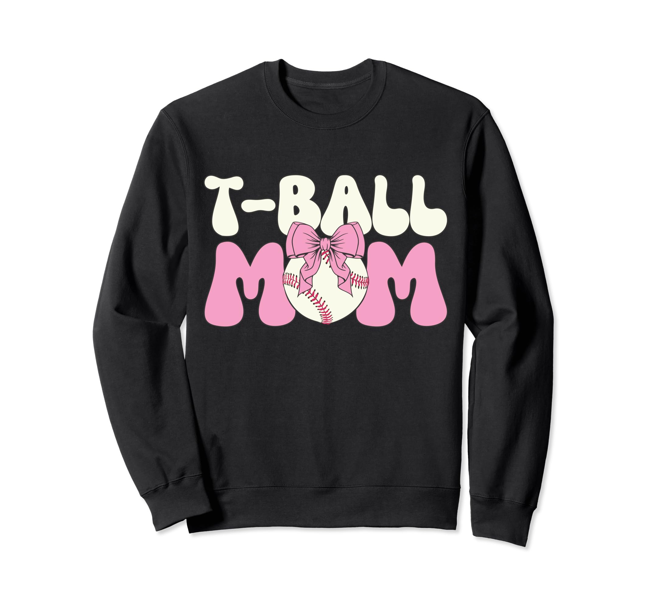 T Ball Mama Baseball Tball Mom Sweatshirt - Aesthetic Graphic Unisex - T-Shirt, Sweatshirt, Hoodie