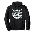 Baseball Dad Hoodie - Casual Everyday Wear Men Women - T-Shirt, Sweatshirt, Hoodie