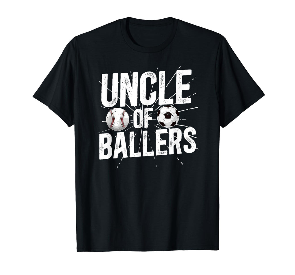 Uncle Ballers Proud Soccer Baseball T-Shirt - Graphic Print for Adults - T-Shirt, Sweatshirt, Hoodie