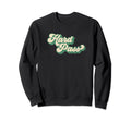 Hard Pass Groovy Distressed Sweatshirt - Aesthetic Graphic Men Women - T-Shirt, Sweatshirt, Hoodie