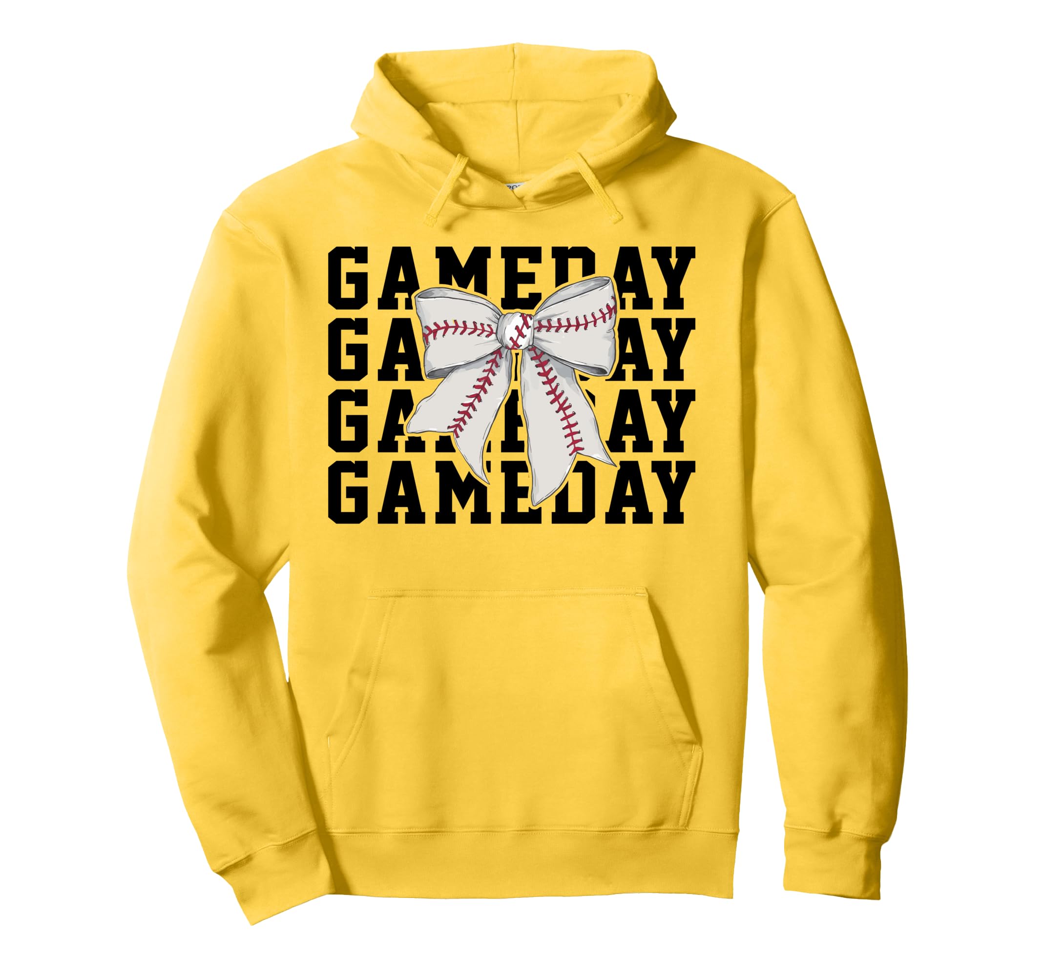 Baseball Lover Coquette Bow Game Day Hoodie - Aesthetic Graphic for Adults - T-Shirt, Sweatshirt, Hoodie