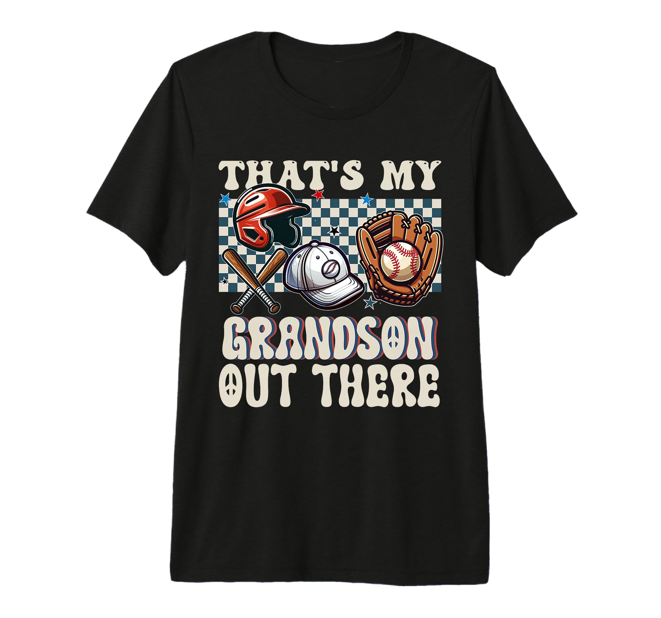 Thats My Grandson Out There Baseball T-Shirt - Trendy Graphic Unisex - T-Shirt, Sweatshirt, Hoodie